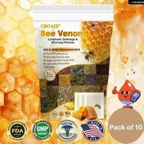 Bee Venom Lymphatic Drainage & Slimming Patches (10 Patches)