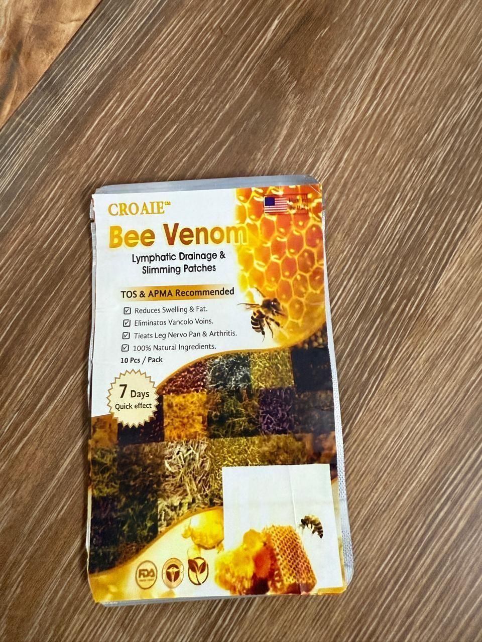 Bee Venom Lymphatic Drainage & Slimming Patches (10 Patches)